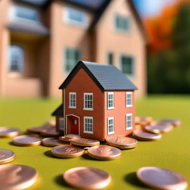 Visual representation of "pennyworth" - Something of small value or cost.
