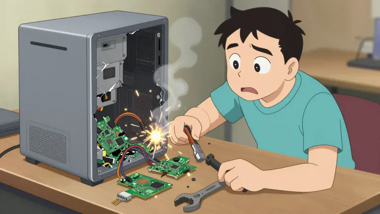 Visual representation of "unfixable" - Unable to be repaired or set right.