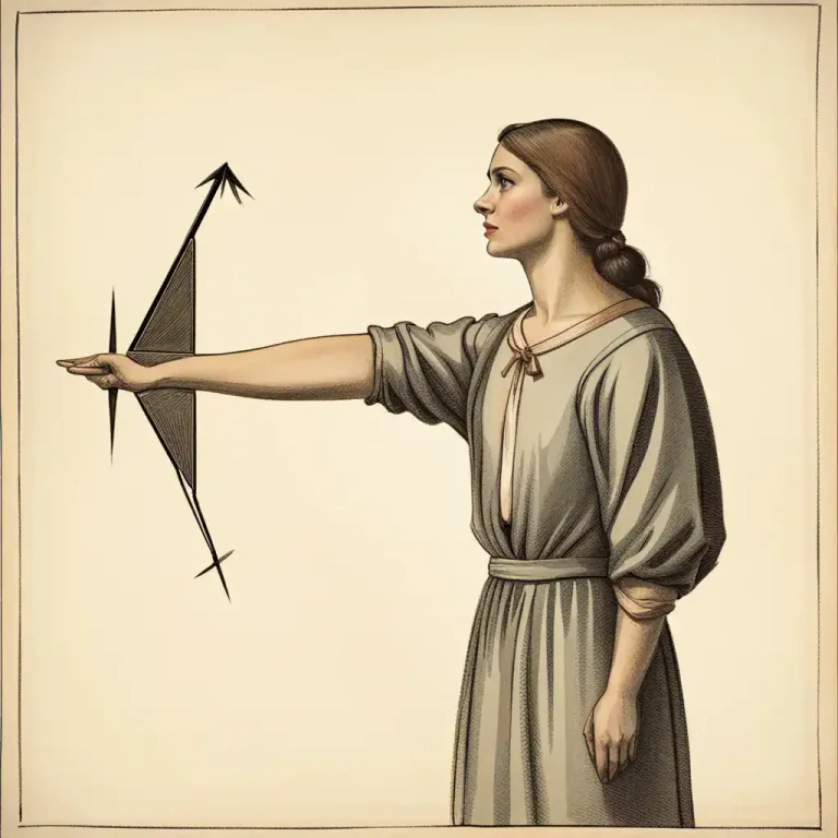 Visual representation of "west" - the direction to the left of a person facing north