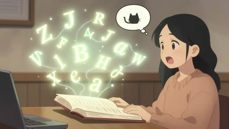Visual representation of "word" - A set of letters or symbols written or spoken, which expresses a meaning