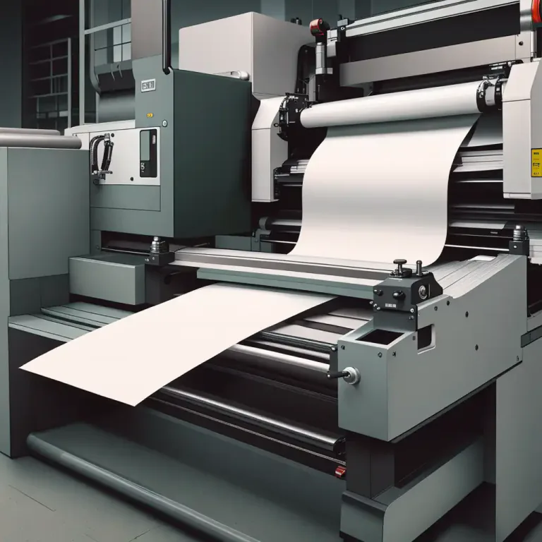 Visual representation of "offset" - In printing, offset is a method where an image is transferred to a plate, then to rubber, then to the printing surface.