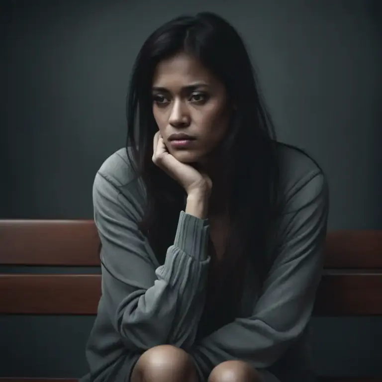Visual representation of "gloom" - To look or feel sad, worried, or angry