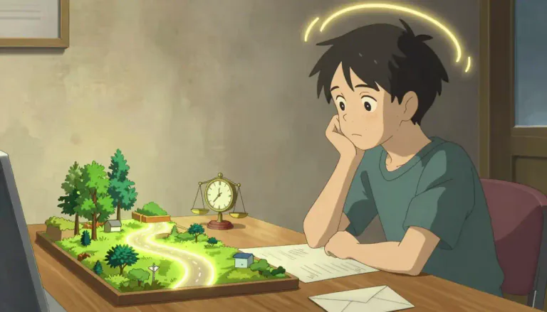 Visual representation of "advisement" - The action of thinking carefully about something before making a decision