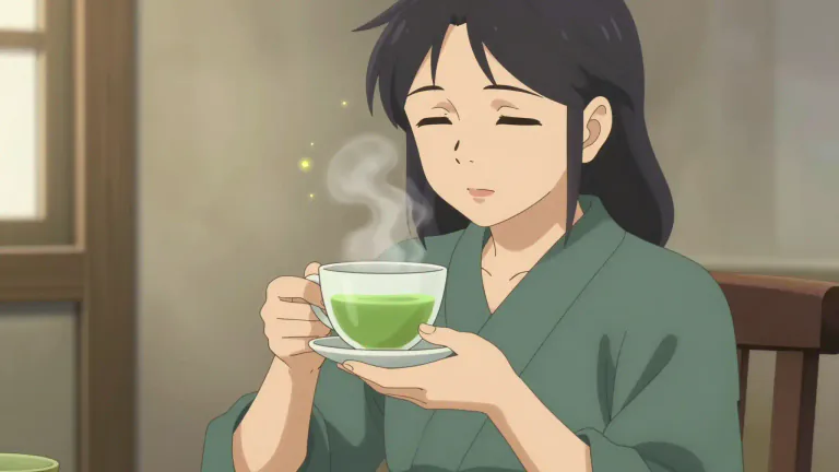 Visual representation of "theanine" - Theanine is a non-protein amino acid found mainly in tea, which is believed to induce relaxation without drowsiness.
