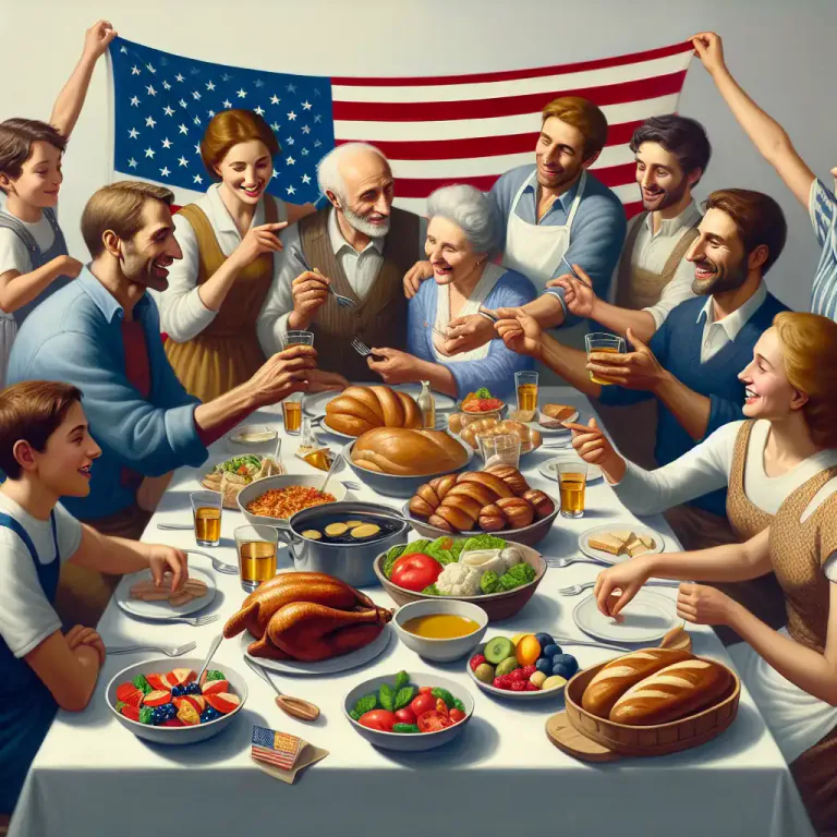 Visual representation of "americanization" - The process of an immigrant to the United States becoming a person who shares American values, beliefs, and customs by assimilating into American society.