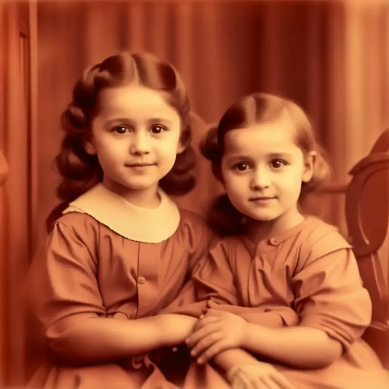 Visual representation of "sepia" - Having a reddish-brown color.