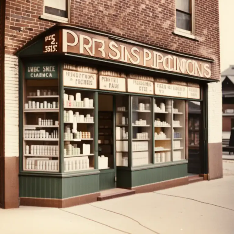 Visual representation of "apothecary" - A pharmacy or drugstore