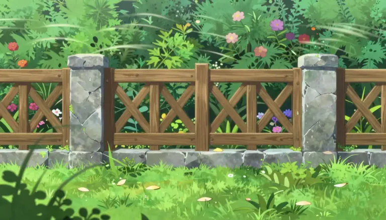 Visual representation of "windbreak" - A structure designed to intercept wind, often used in garden design.