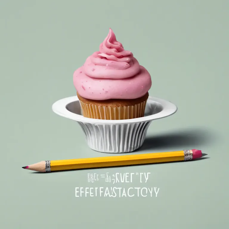 Visual representation of "short and sweet" - Brief yet satisfactory or effective