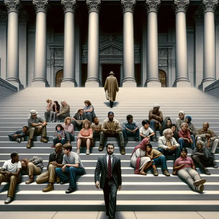Visual representation of "dross" - People or things that are considered unimportant or unwanted