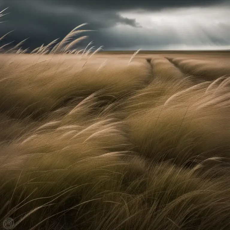 Visual representation of "westerly" - A wind that blows from the west