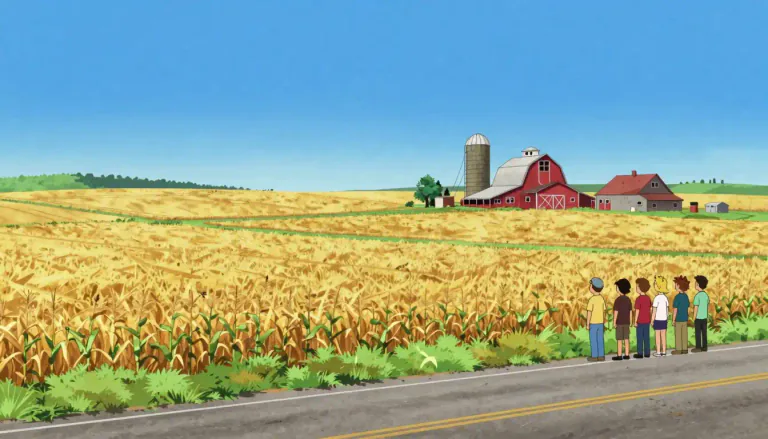 Visual representation of "midwestern" - Relating to the area in the middle western part of the United States