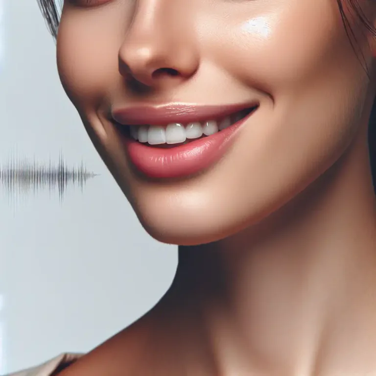 Visual representation of "trill" - In speech, to produce a trilled sound