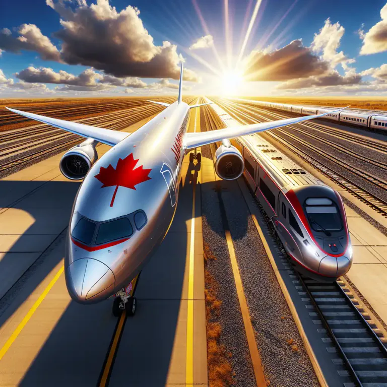 Visual representation of "bombardier" - A company that manufactures aircraft and trains.