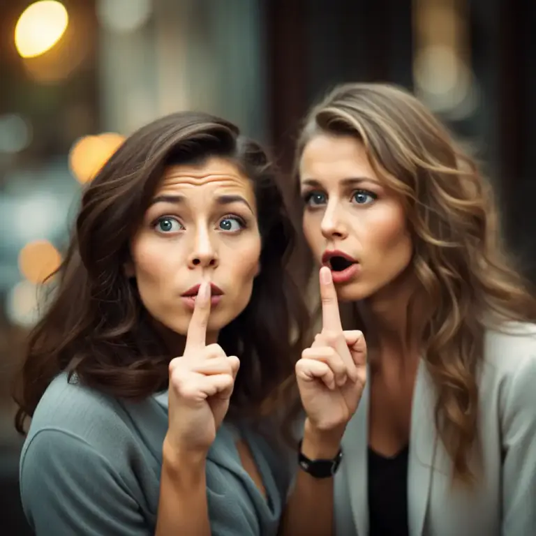 Visual representation of "zip up" - To keep quiet, to stop talking