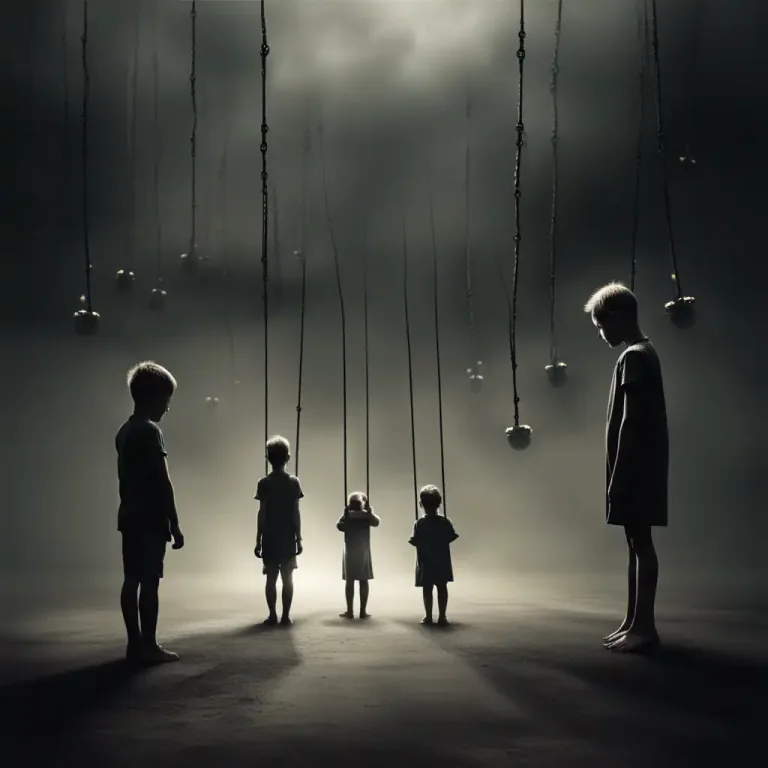 Visual representation of "limbo" - In some Christian beliefs, a state of existence where innocent souls exist after death, not suffering but not in heaven