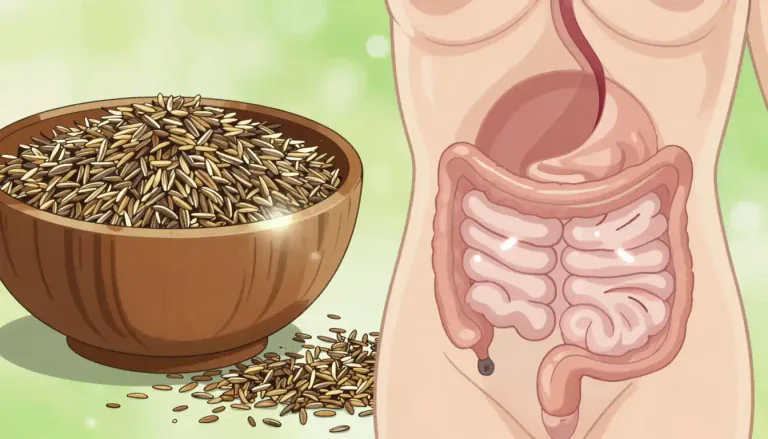 Visual representation of "psyllium" - Psyllium is a type of soluble fiber obtained from the seeds of a plant used to relieve constipation and to improve overall digestive health.