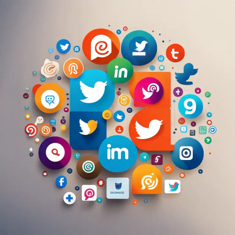 Visual representation of "socialization" - The way in which a company or organization makes use of social media.