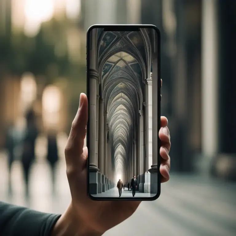 Visual representation of "portrait" - The orientation of a page, image, or screen where the height is greater than the width
