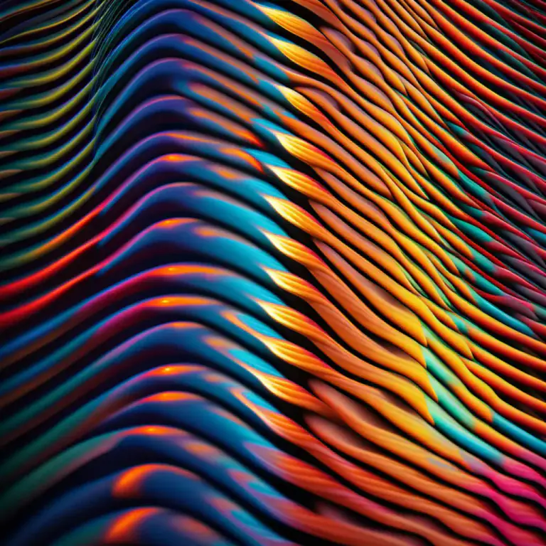 Visual representation of "interference" - In physics, the process in which two or more waves combine to form a new wave