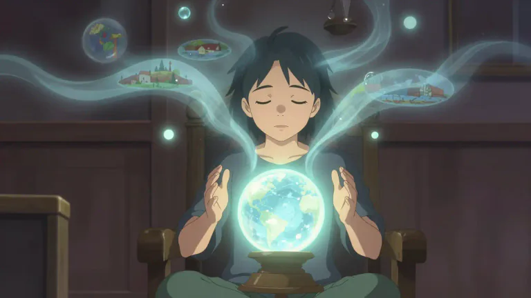 Visual representation of "psychic" - Having the ability to know things that are not seen or known by others.