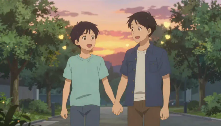 Visual representation of "gay" - A person who is attracted to people of the same gender