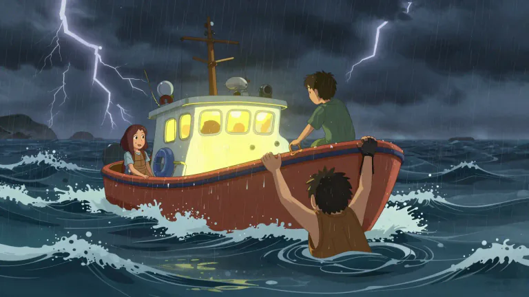 Visual representation of "salvation" - The act of saving or protecting from harm