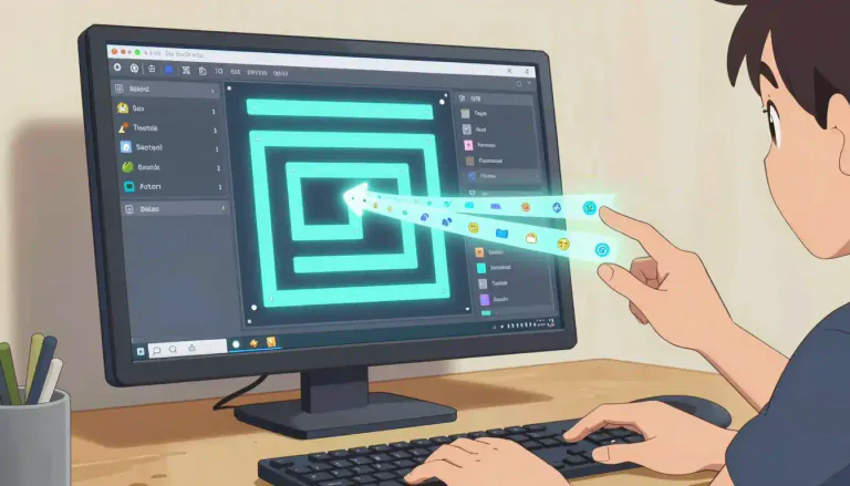 Visual representation of "software" - A set of instructions that tell a computer what to do