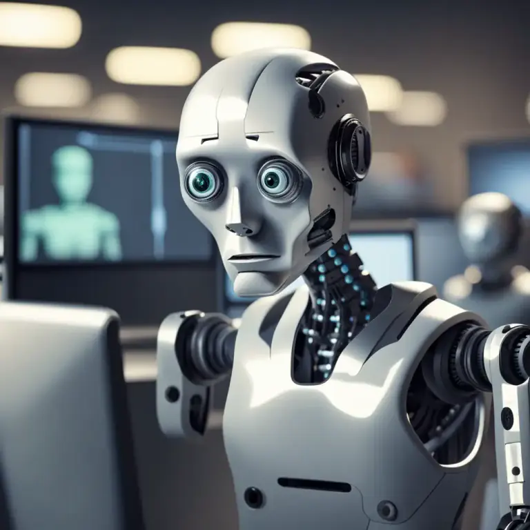 Visual representation of "singularity" - The moment when artificial intelligence will surpass human intelligence, leading to drastic societal changes.