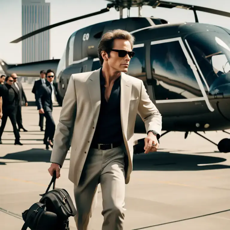 Visual representation of "helicopter" - To travel by helicopter