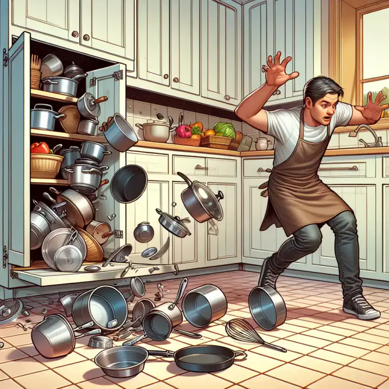 Visual representation of "clank" - To make a loud or harsh noise, like the sound of metal objects touching or hitting each other.