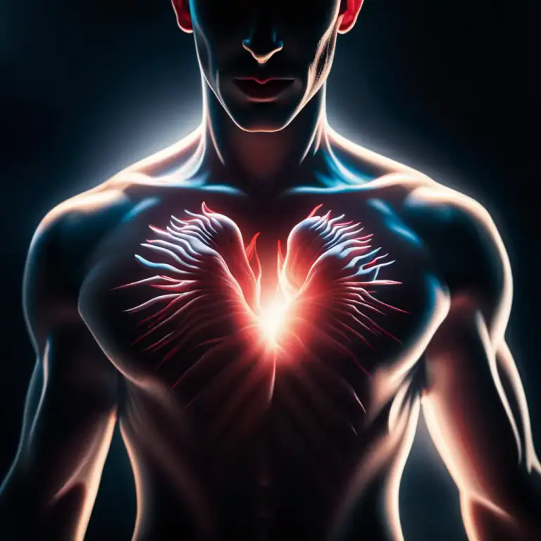 Visual representation of "thump" - To beat, as the heart