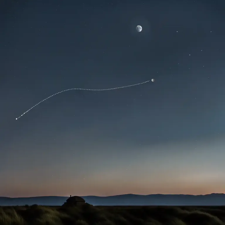 Visual representation of "altitude" - In astronomy, altitude refers to the angle between an object in the sky and the horizon.