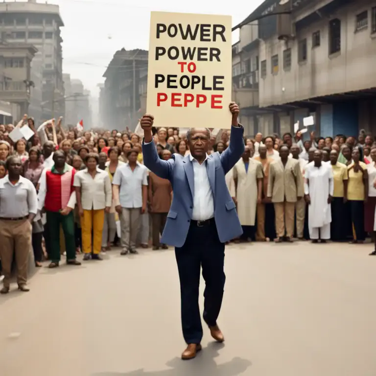 Visual representation of "populist" - A member or advocate of a political party seeking to represent the interests of ordinary people.