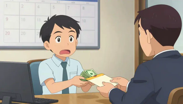 Visual representation of "wage" - The money earned for work done, typically paid on a weekly or monthly basis