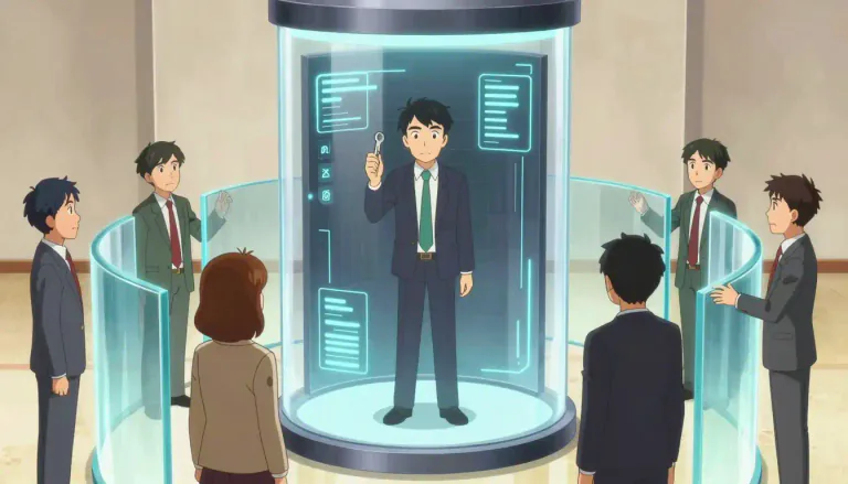 Visual representation of "proprietary" - Owned by a specific person or organization.