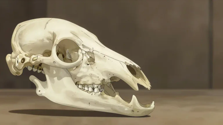 Visual representation of "mandible" - The jaw or jawbone, specifically the lower one in mammals and fishes.