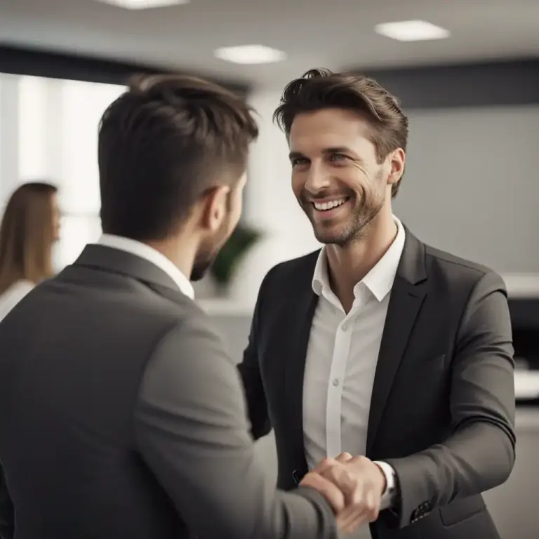 Visual representation of "faux" - In a deceptive or insincere way