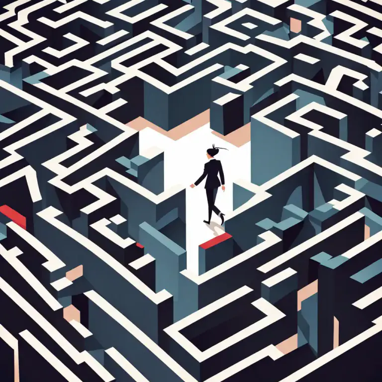 Visual representation of "think on your feet" - To be able to quickly make decisions or find solutions in sudden situations