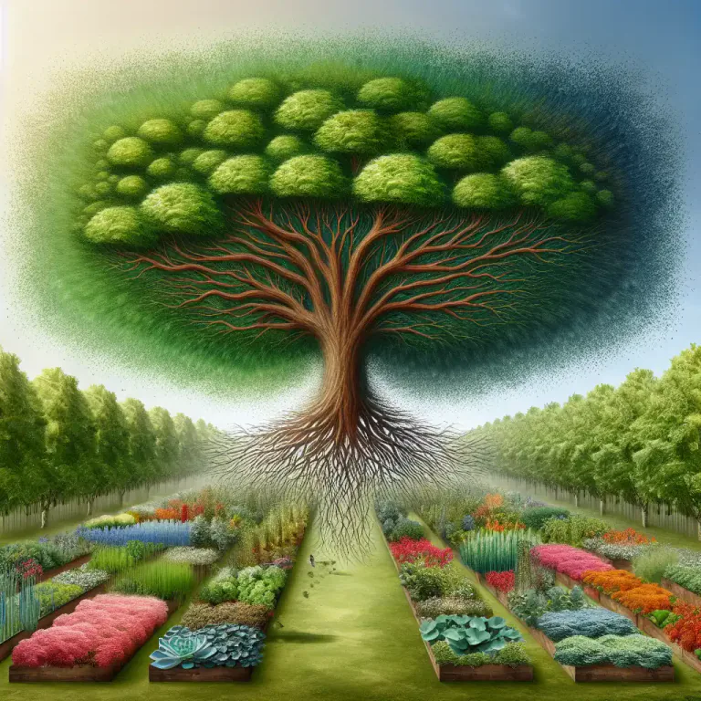Visual representation of "parent" - A source or origin of a smaller or less important part.