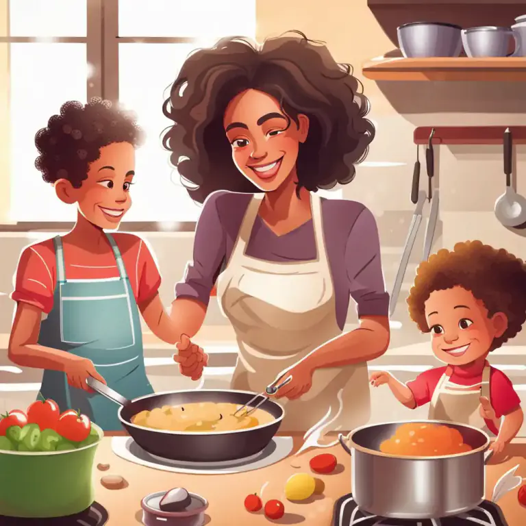 Visual representation of "bonne femme" - Good wife or simple woman