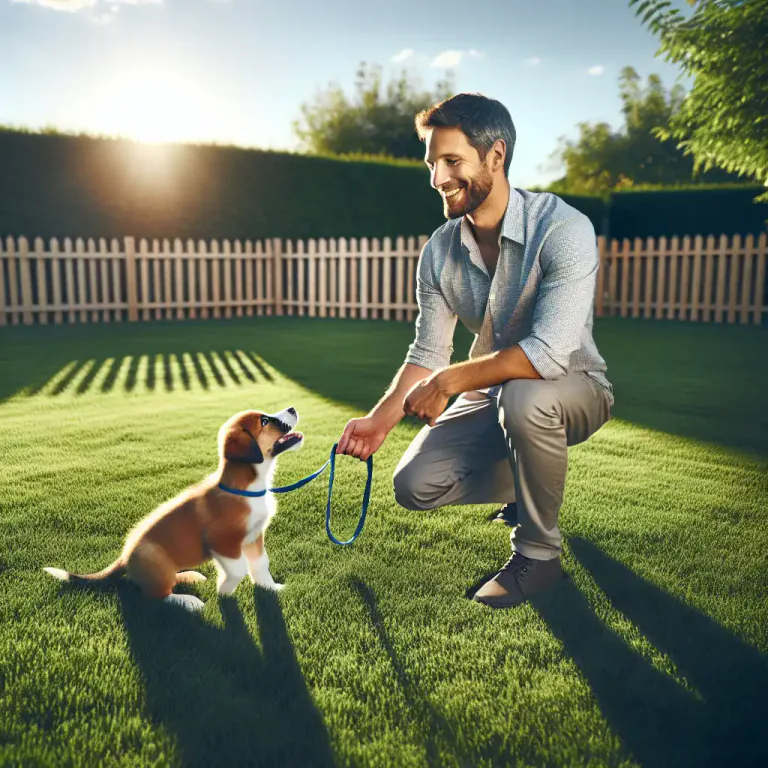 Visual representation of "housebreaking" - The training of a pet to urinate and defecate outside or in a special place.