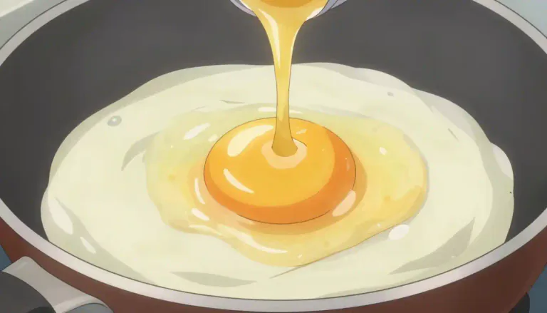 Visual representation of "runny" - If a substance is runny, it flows easily because it is liquid or soft.