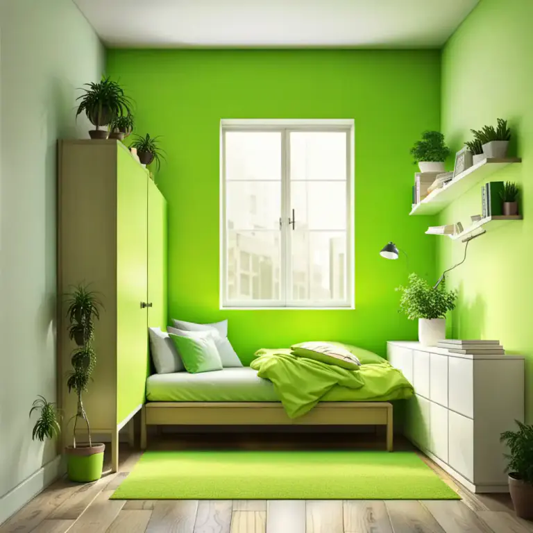 Visual representation of "lime" - A shade of green, like the color of lime fruit