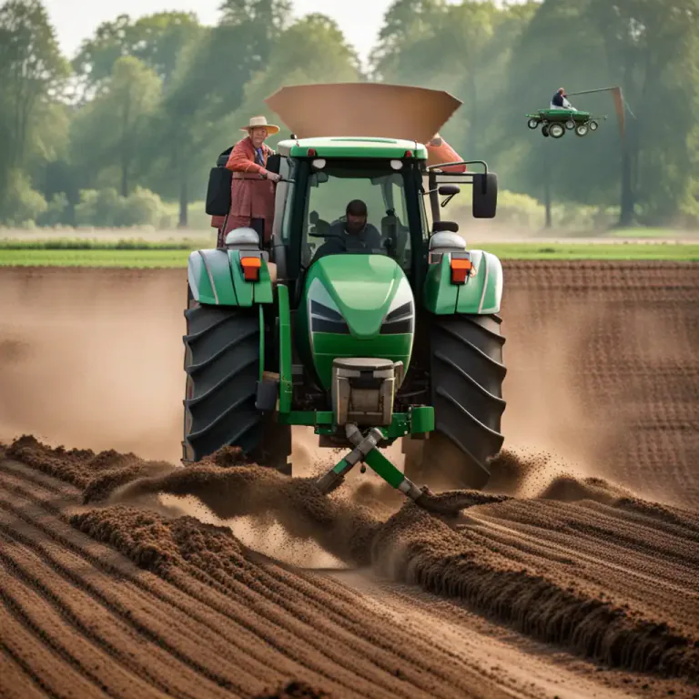 Visual representation of "fertilization" - The process of making soil more fertile by adding substances to it