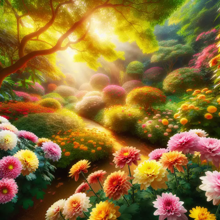 Visual representation of "mum" - A type of flower, often grown for its colourful blooms.