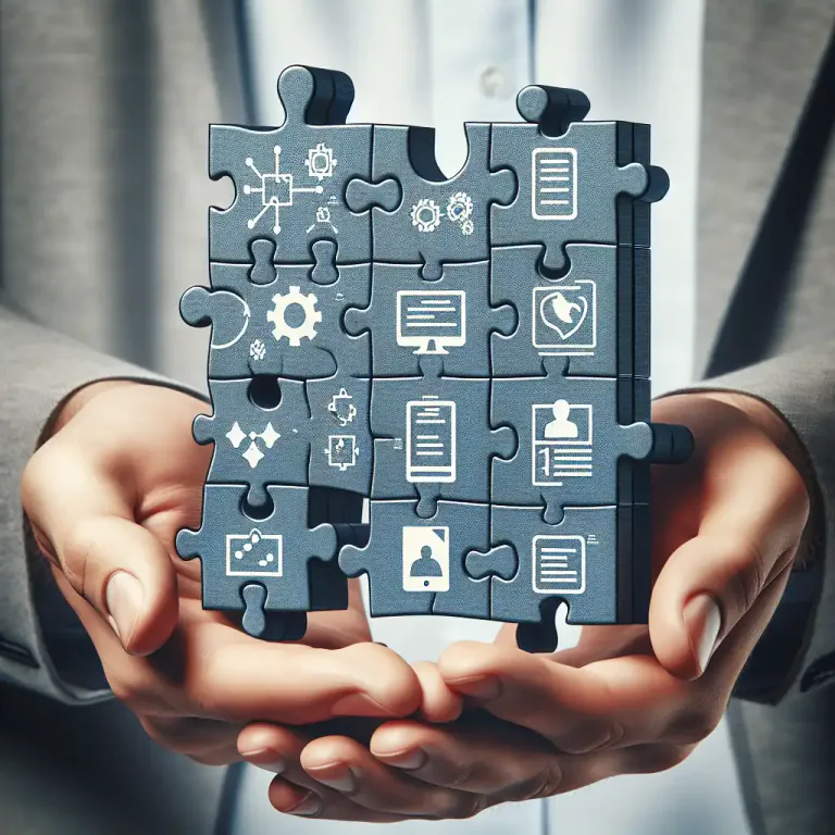 Visual representation of "cohesion" - In software engineering, the degree to which the elements of a module belong together.