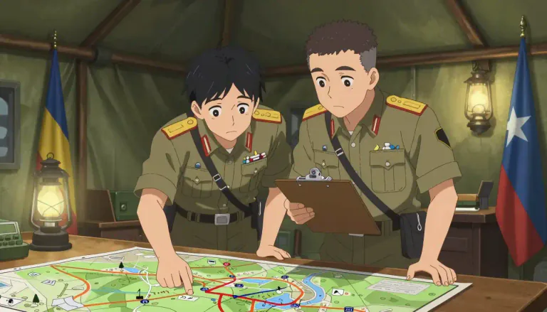 Visual representation of "adjutant" - A military officer who acts as an assistant to a senior officer.
