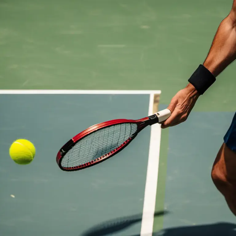 Visual representation of "forehand" - Forehand as an adjective means on the same side as the hand you write with.