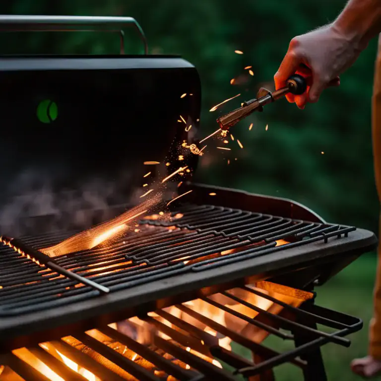 Visual representation of "spark up" - To start or ignite something, such as flame, fire, or a discussion
